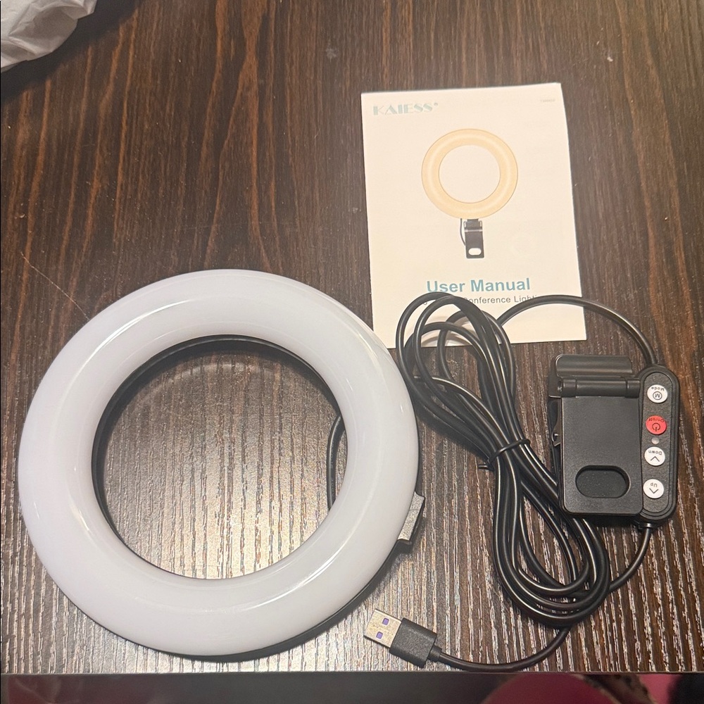 White LED Ring Light